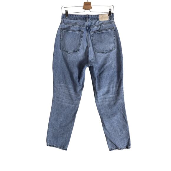 Everlane Sz 29 Curvy 90's Cheeky Straight Jeans Button Fly Organic Sustainable - Picture 4 of 7